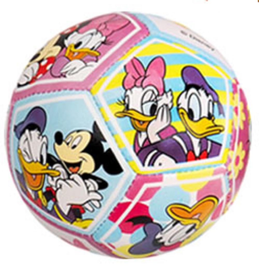 これまで使ってきたボールです Amazon.co.jp: ディズニーやわらかサッカーボール やわらかい 直径13